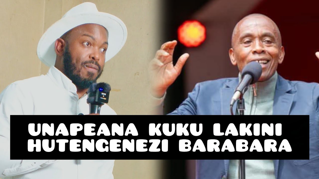 UNAPEANA KUKU LAKINI HUTENGENEZI BARABARA ||  HON GG KAGOMBE ATTACKS GOVERNOR KIMANI WAMATANGI 