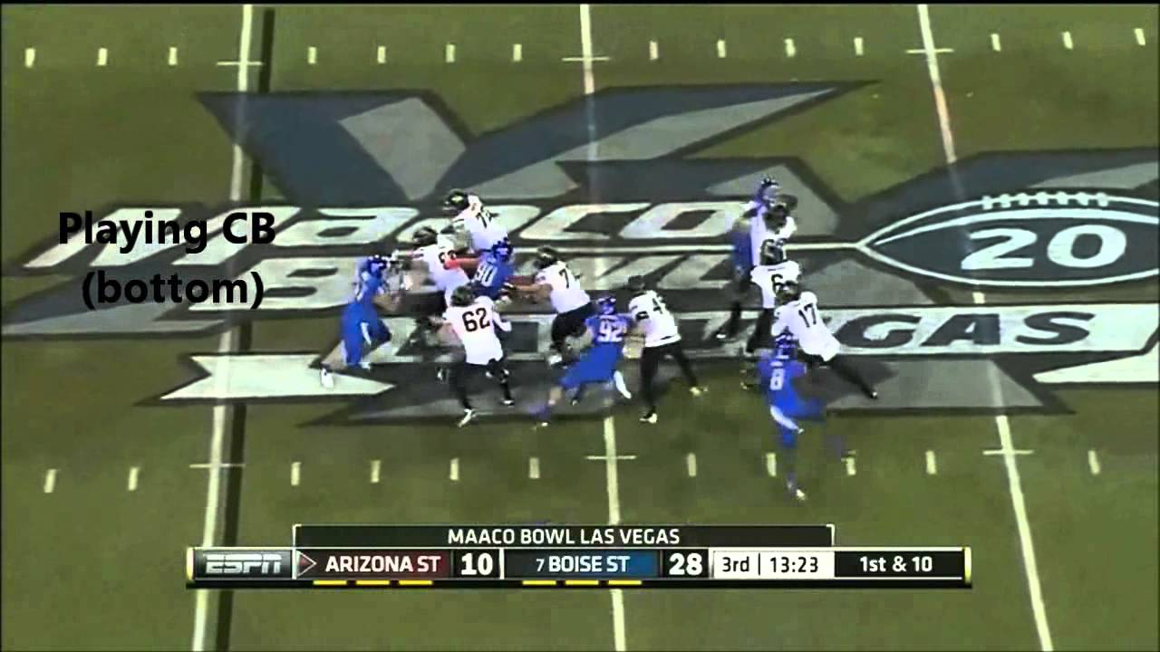 No. 8 FS-SS George Iloka Boise State vs ASU Bowl game 2012