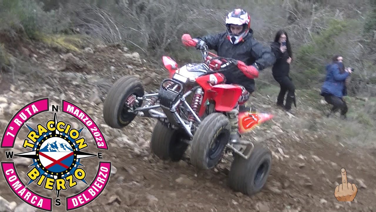 7 ruta comarca del Bierzo Ponferrada 2023 traccion casi vuelco quads buggies arviza