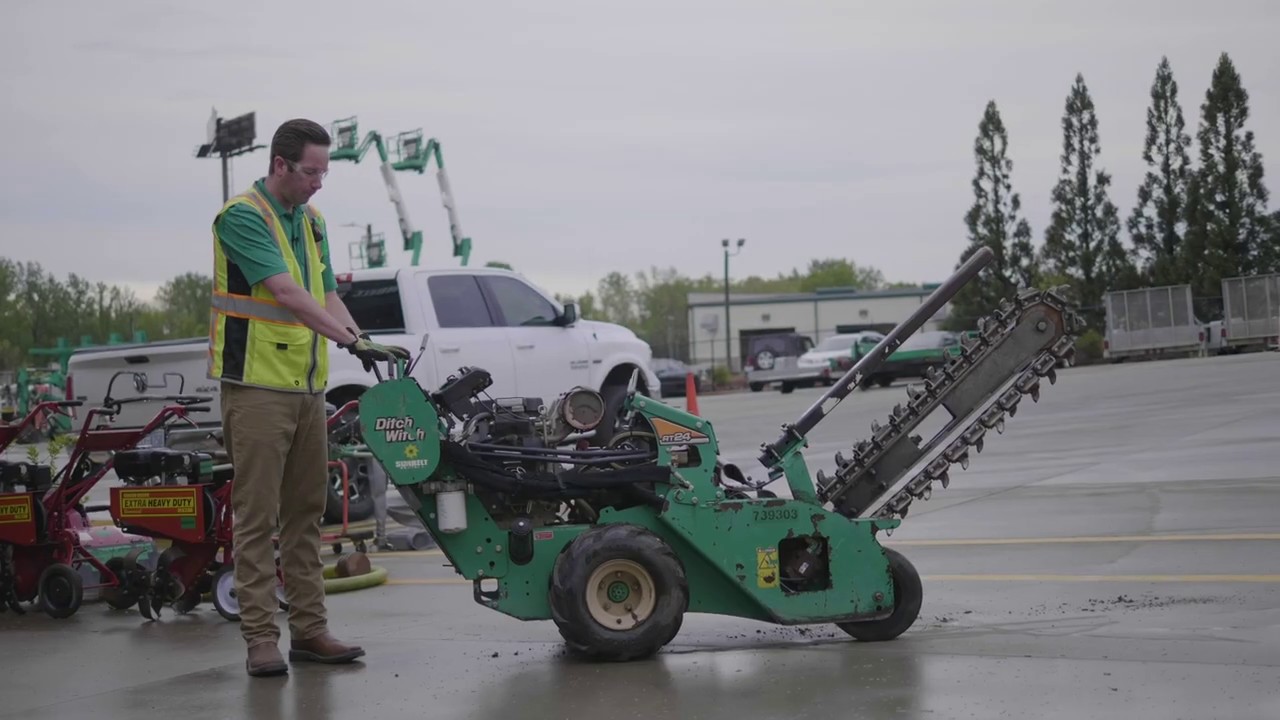How to Use a Trencher: Operation & Safety Tips | Sunbelt Rentals