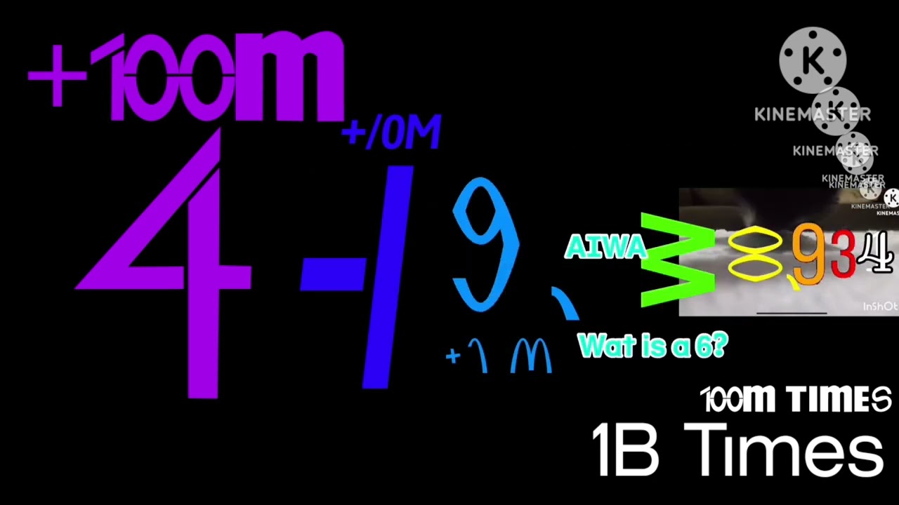 0 to 1 Billion
