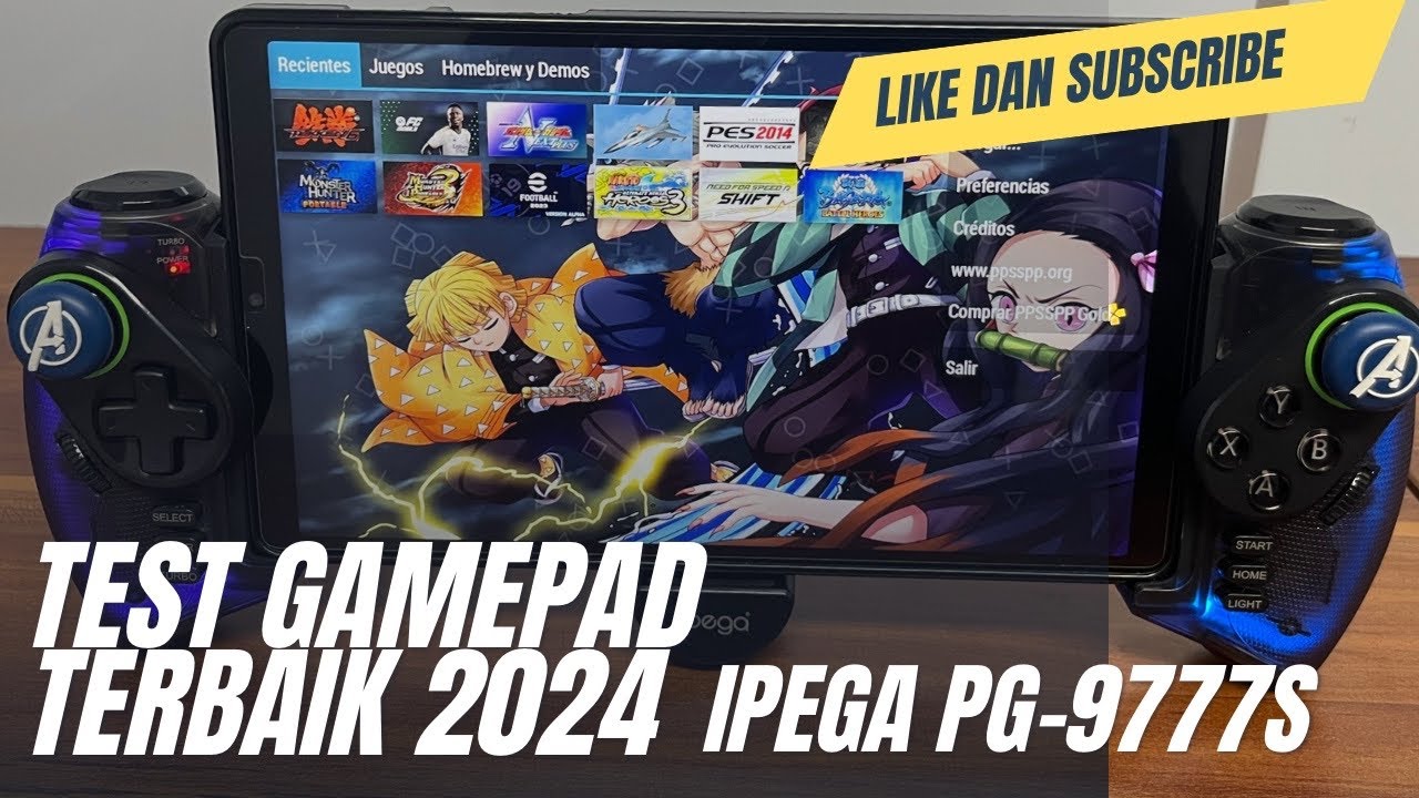 Test Gamepad Ipega pg-9777s #maingame #bola #ipega #gaming #mygame