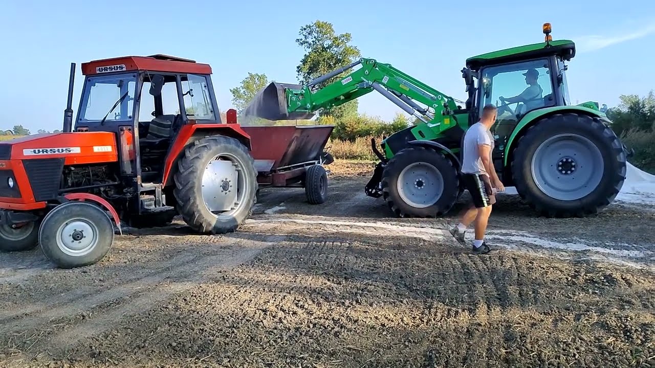 Akcja Wapno & Uprawa | Deutz-Fahr 5125, Ursus 4512 & Kubota + Batyra