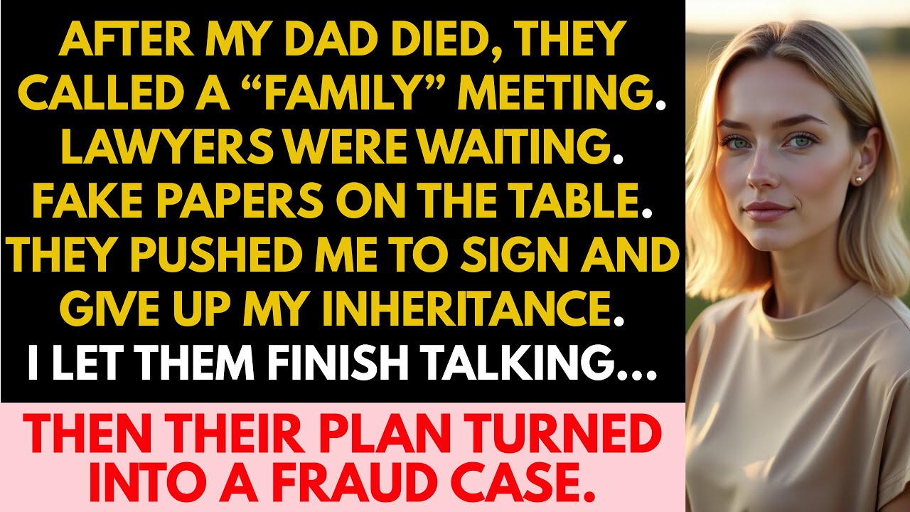 After My Father Died, My Mother And Stepfather Turned A “Family” Meeting Into An Inheritance Fight