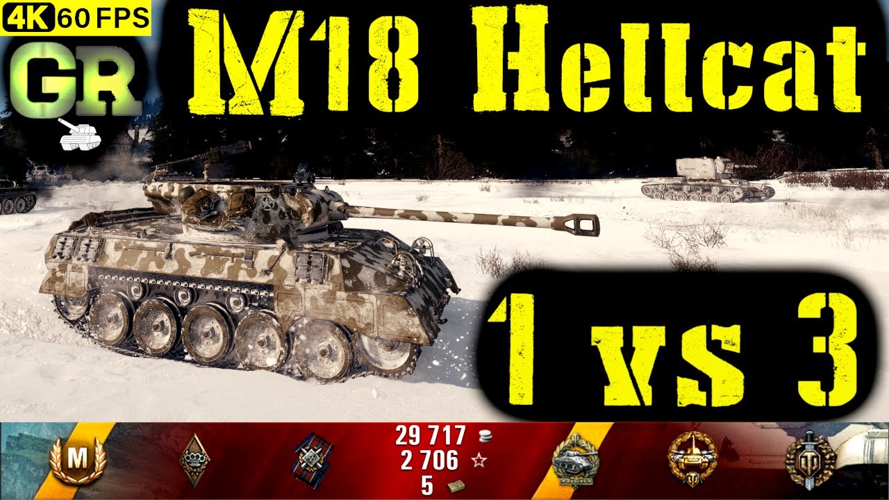 World of Tanks M18 Hellcat Replay - 8 Kills 3.2K DMG(Patch 1.4.0)