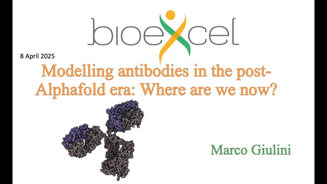 Bioexcel webinar #85: Modelling antibodies in the post-Alphafold era: where are we now?