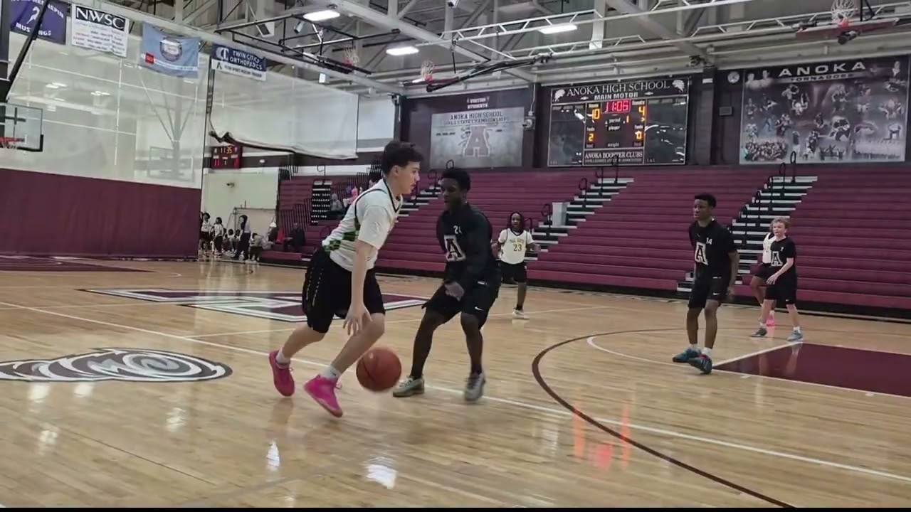 Highlights freshman basketball season from when I moved up from B to A team