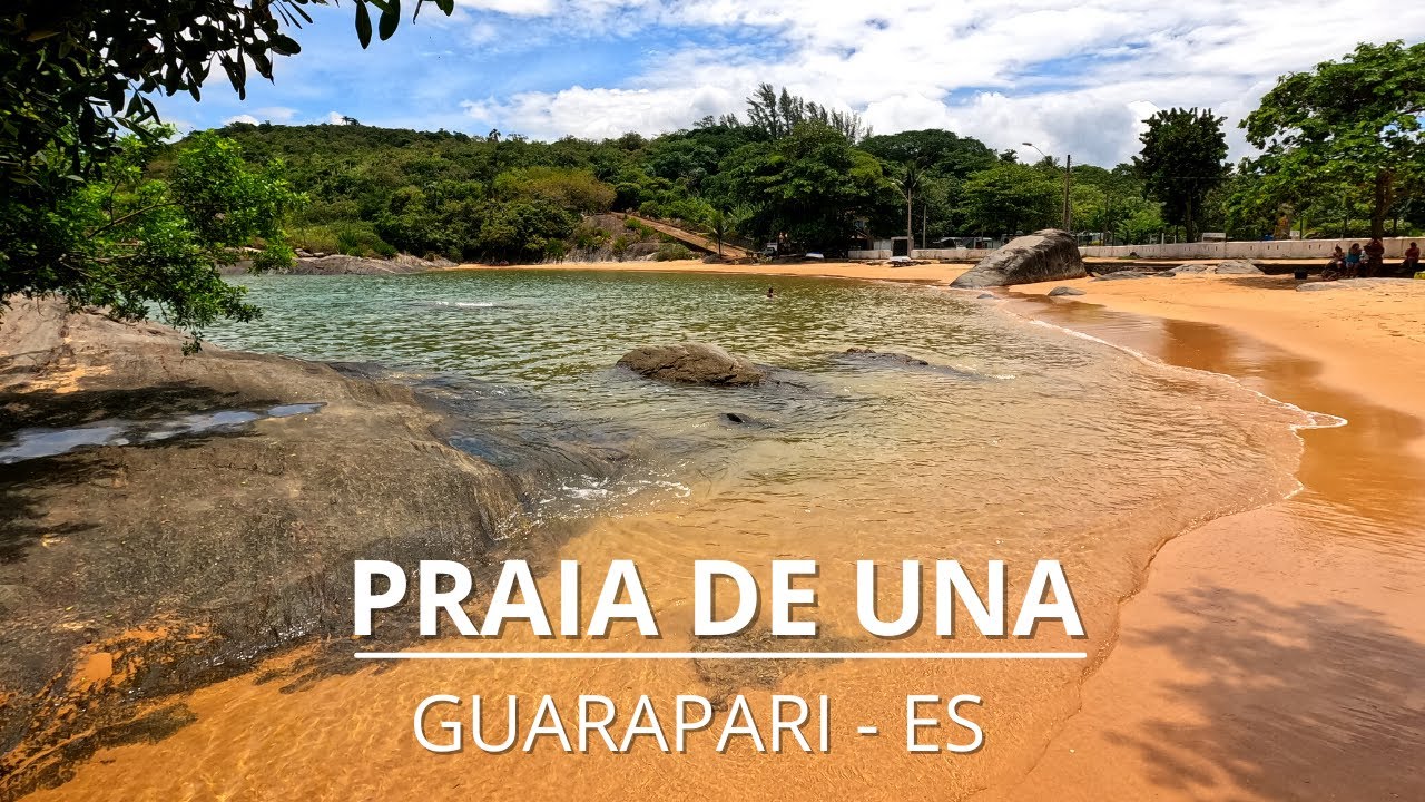 🏖 PRAIA DE UNA, um paraíso em Guarapari no Espírito Santo. Confira!