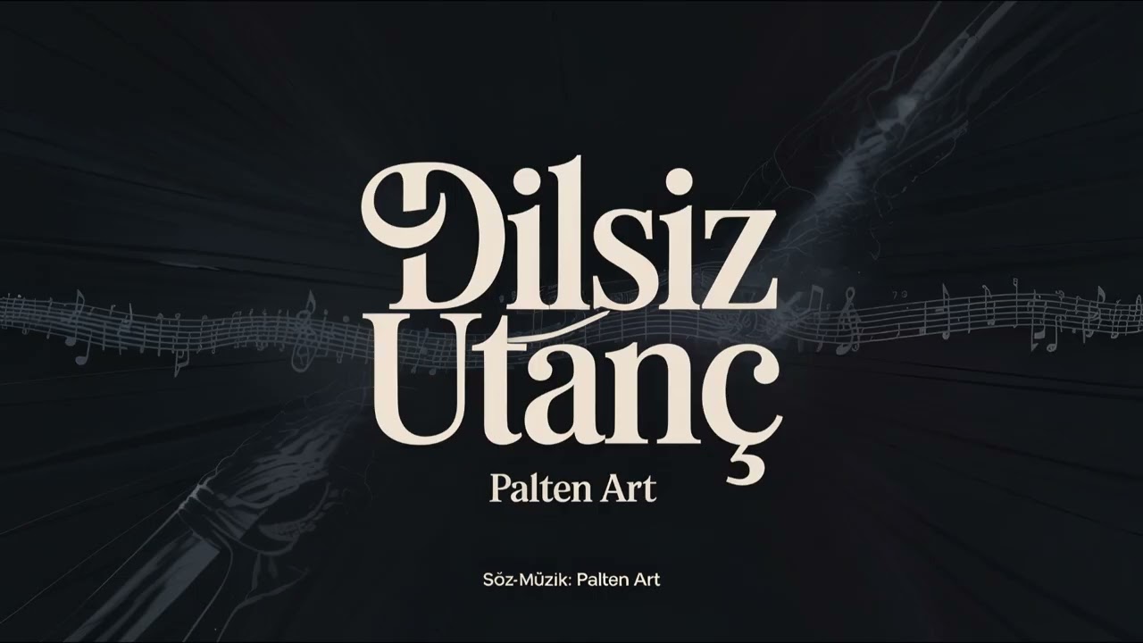 Dilsiz Utanç - Palten Art (Official Audio) Dramatik Pop / Slow (2026)