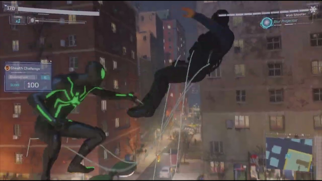 Spider-Man Taskmaster Hell's Kitchen Stealth Challenge