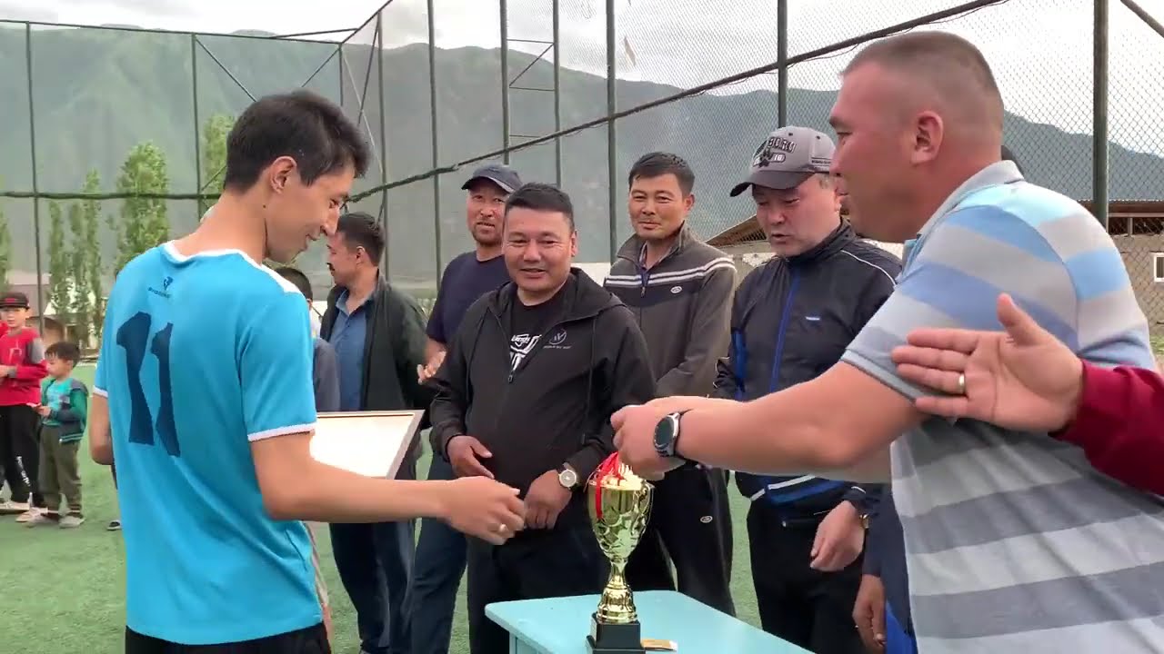 Кара-Жыгач айылында спорт Футбол оюну 68-78 жылкы 2022-5-май
