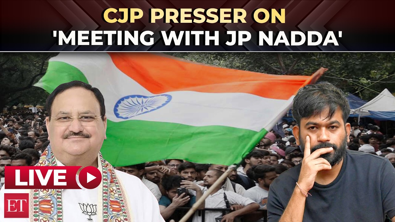 LIVE: CJP press conference | NEET protest | Sonam Wangchuk fast | Dharmendra Pradhan resignation