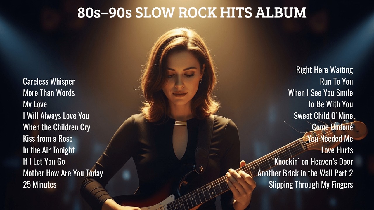 90s Rock Love Anthems | Slow Ballads That Stay Forever