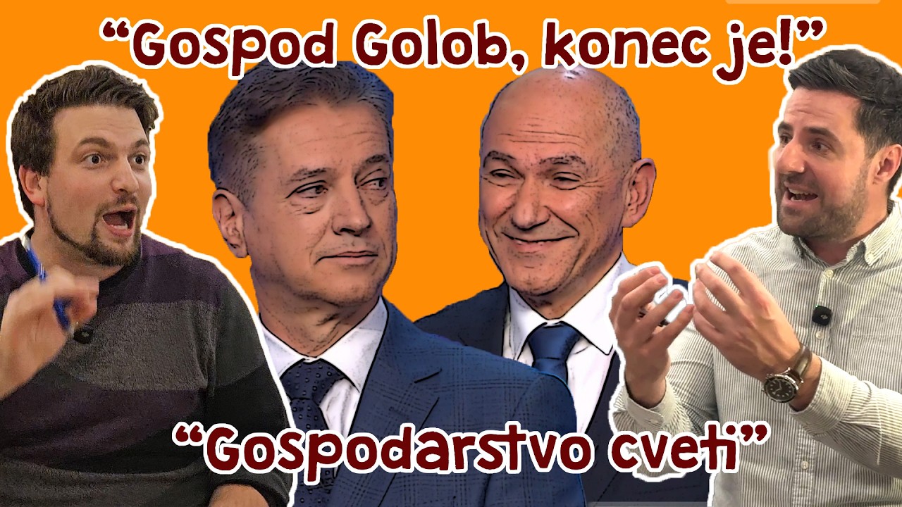 Janša in Golob na POP TV: nasmeh proti agresivnosti – kdo je zmagal? [Komentar soočenja]