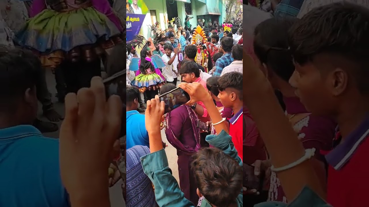 சென்னை எம்ஜிஆர் நகர் அங்காள பரமேஸ்வரி மயான கொள்ளை திருவிழா🙏