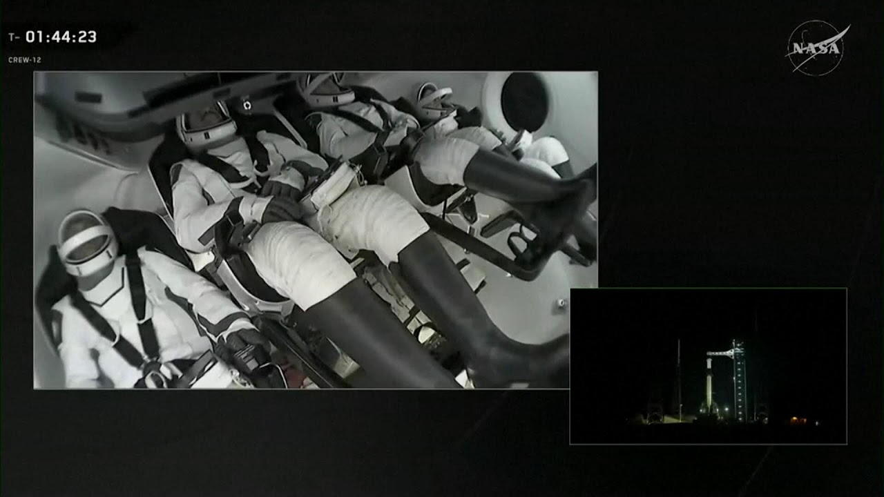 LIVE: NASA's SpaceX Crew-12 launches to the ISS