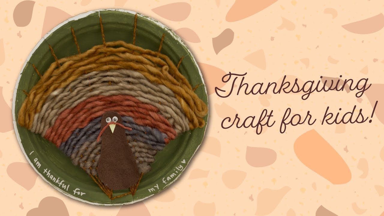 How to Make a Kid's Thanksgiving Weaving! - Camp Crafty