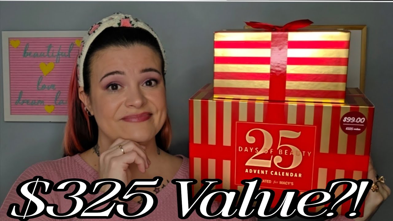 Рождественский календарь Macy's &laquo;25 дней красоты&raquo; #vlogmas2025 #macys