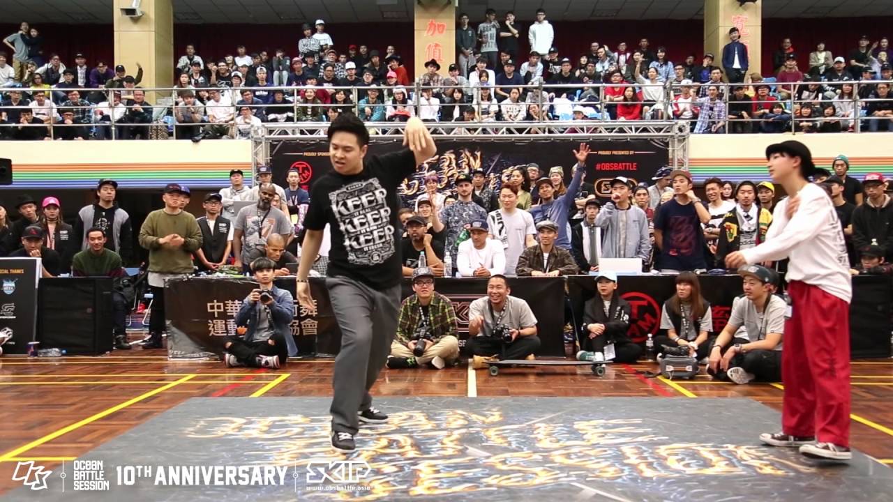 Popping Final Battle - Hozin vs Ringo Winbee | 160229 OBS Vol.10 Day2