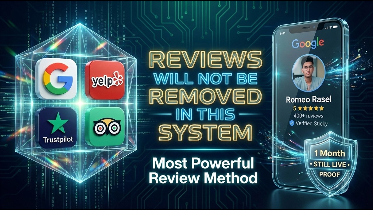Business Reviews on Google, Yelp, Trustpilot & TripAdvisor | 1 Month of Real Review Experience