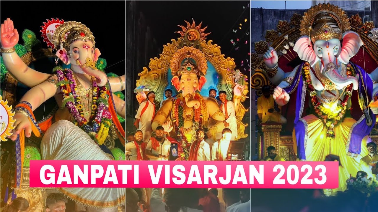 VALSAD GANPATI VISARJAN 2023 | GANESH VISARJAN 2023 | GANPATI VISARJAN 2023 #ganpativisarjan2023