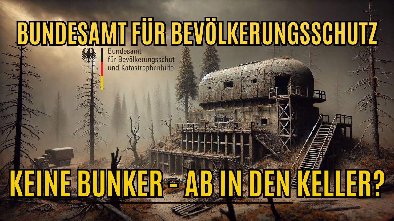 Bunkerplan für Deutschland? - Keine Bunker da, Bevölkerung soll Schutzräume selbst schaffen