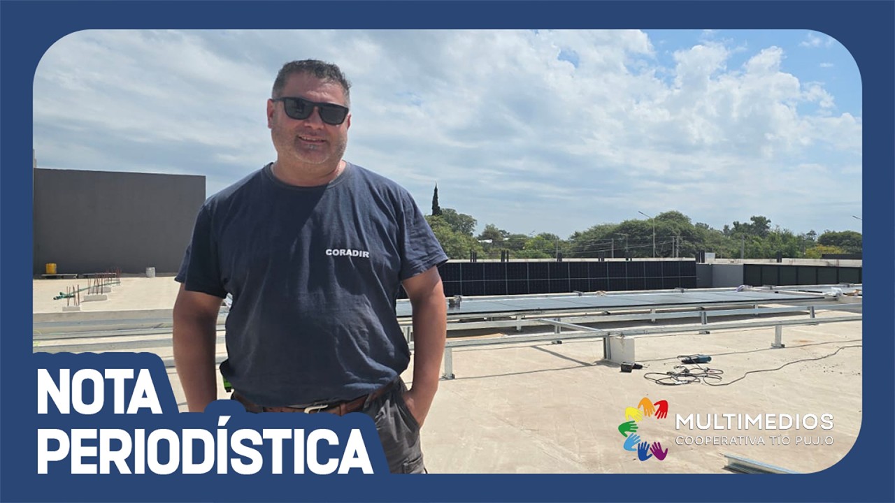 FINALIZÓ LA OBRA DE COLOCACIÓN DE PANELES SOLARES EN LA RESIDENCIA 