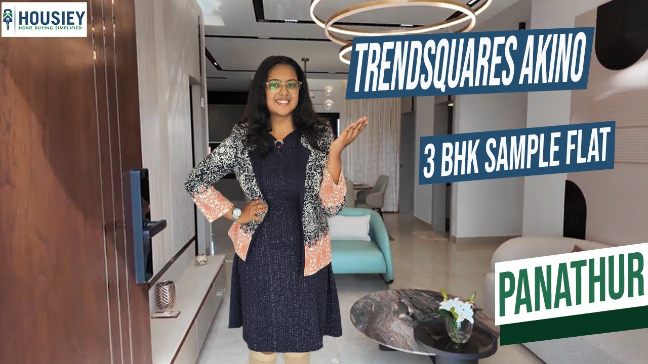 Trendsquares Akino | 3 BHK Sample Flat Tour [2025] | Trendsquares Panathur