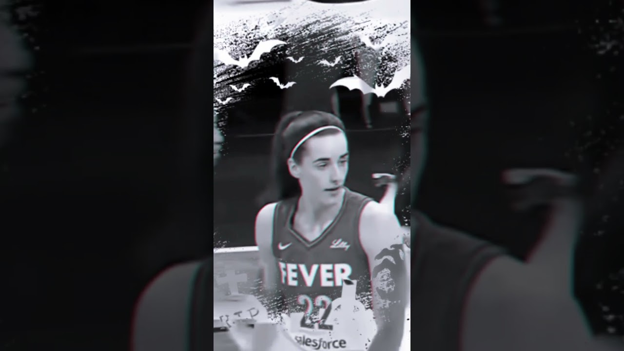 Caitlin Clark PUSHES Angel Reese! 😱#comedy #shortsfeed  #wnba  #caitlinclark  #basketballdrama