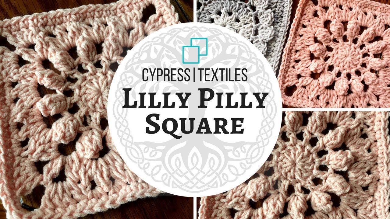 Lilly Pilly Square - 2018 VVCAL Reboot Crochet Motif