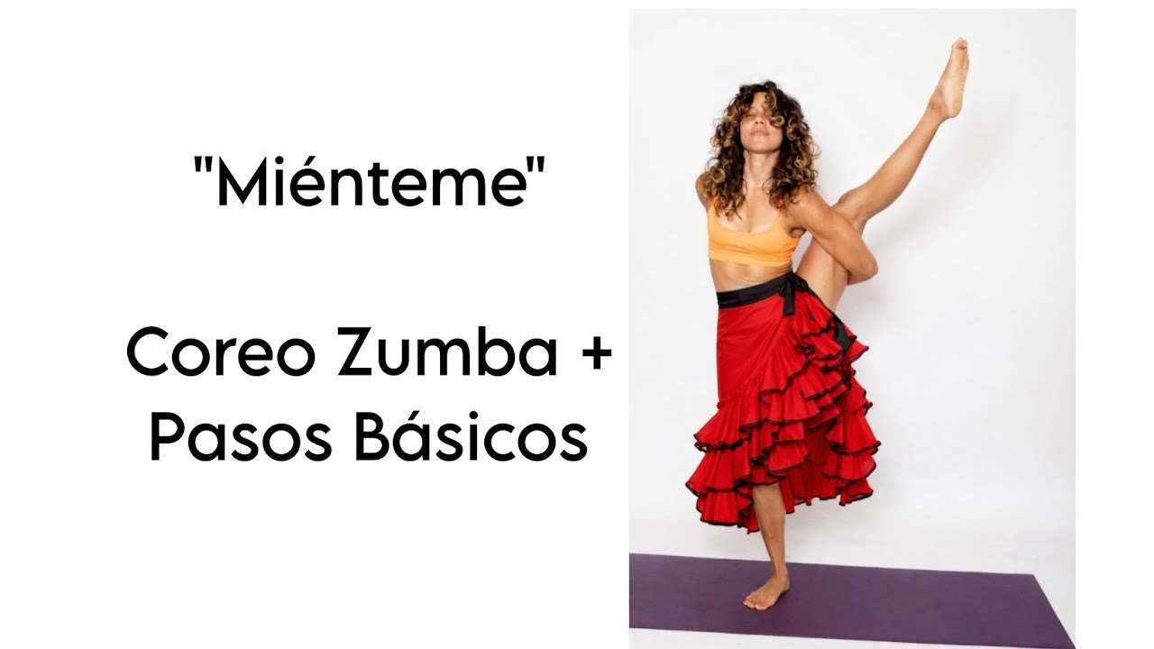 Tini Becerra | Zumba Coreografía Fácil 💃 Pasos Básicos Fitness