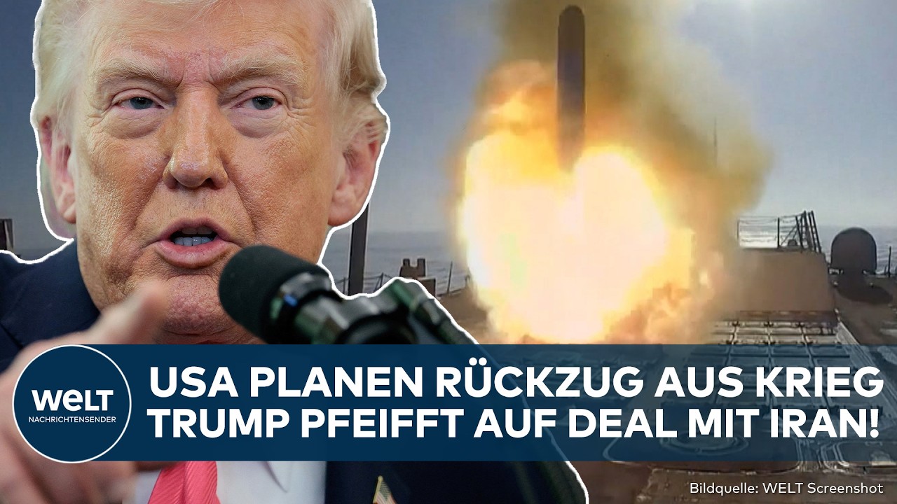 IRAN: Brisante Ansage! USA planen Abzug aus Golf-Region! Trump &auml;u&szlig;ert sich zum Deal mit Mullahs
