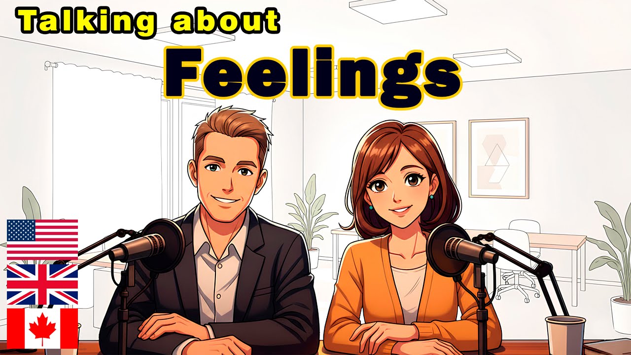 How to Talk About Your Feelings in English | English Conversation Practice