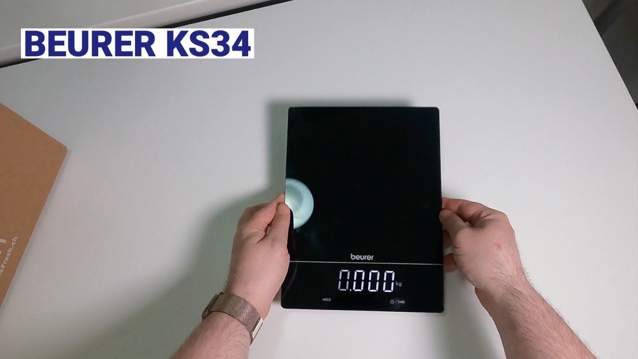 Beurer Küchenwaage KS 34 (bis 15kg!)