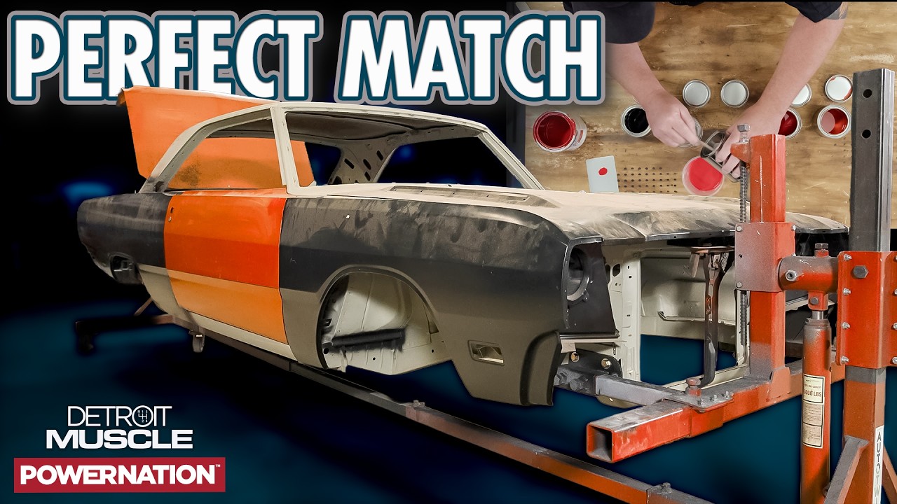 '69 Dart Gets a New Look! We Show You How to Color Match Like a Pro - Detroit Muscle S12, E10