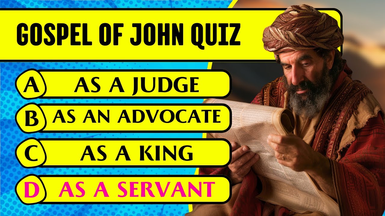 Gospel of John Bible Quiz & Trivia (30 Hardest Questions & Answers to Test Your Bible Knowledge)