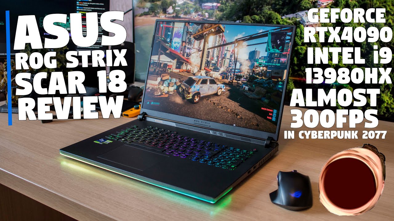 Обзор ASUS ROG STRIX SCAR 18 от Танеля — сумасшедший ноутбук 2023 года с видеокартой GEFORCE RTX4...