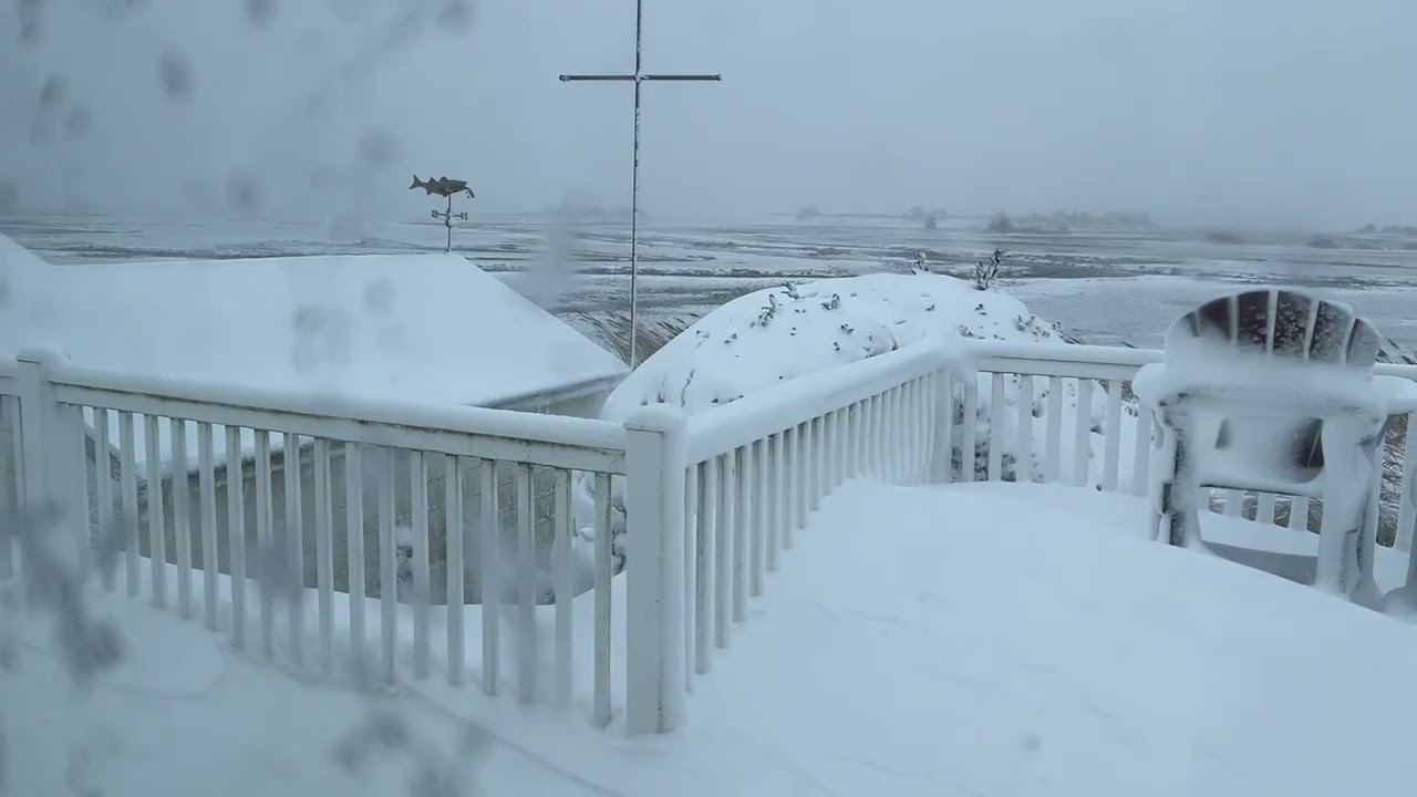 Winter Storm Hernando, As Observed From Our Deck