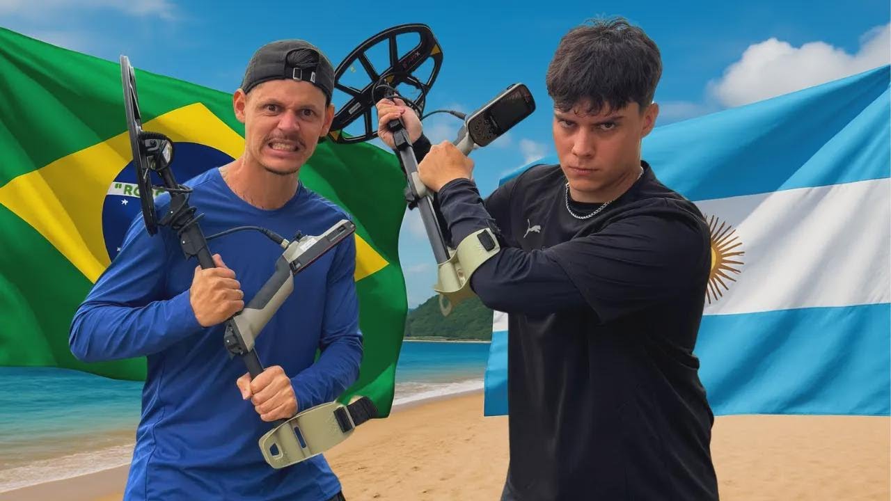 Argentina x Brasil: quem acha mais tesouros?