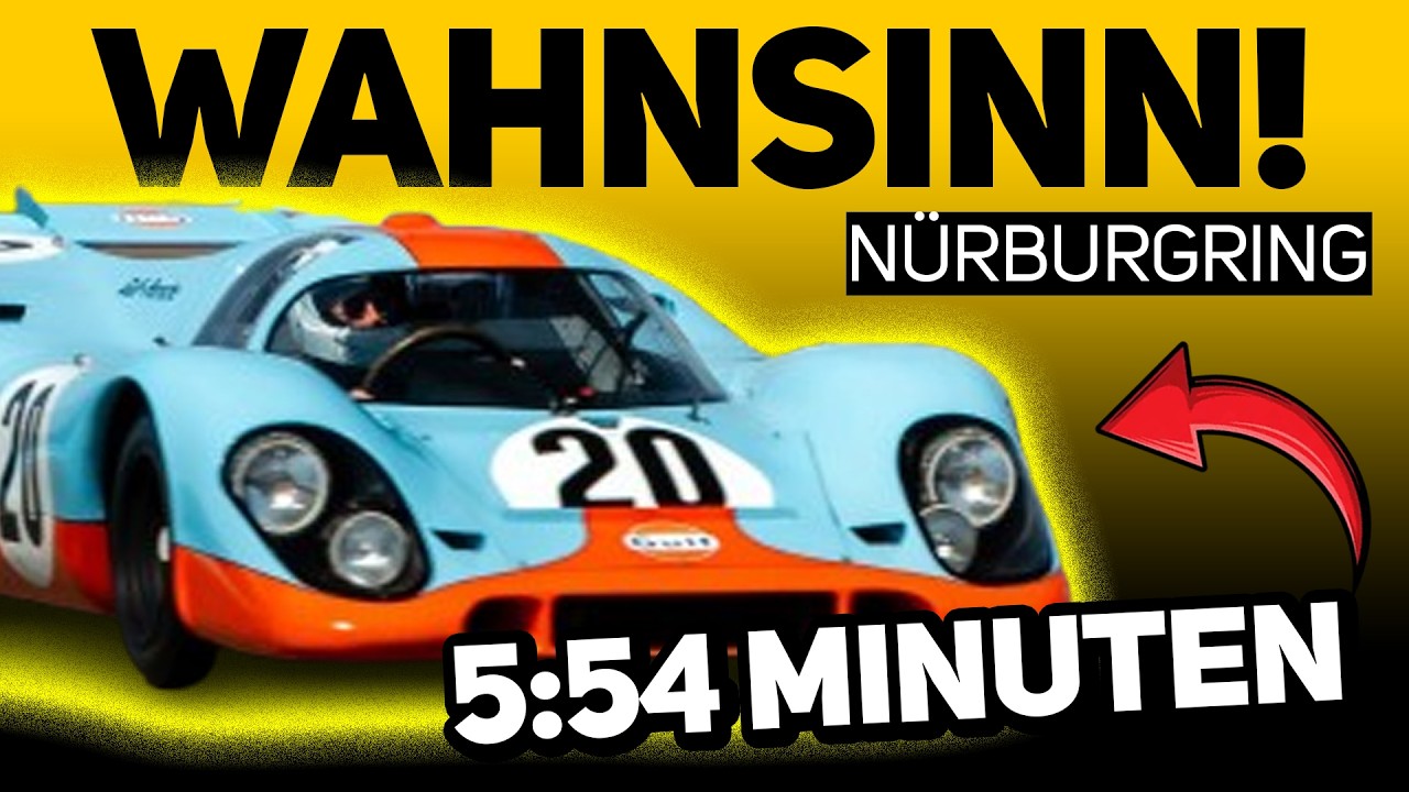 8 SCHNELLSTE Autos am Nürburgring der 70er – 5:54 REKORD!