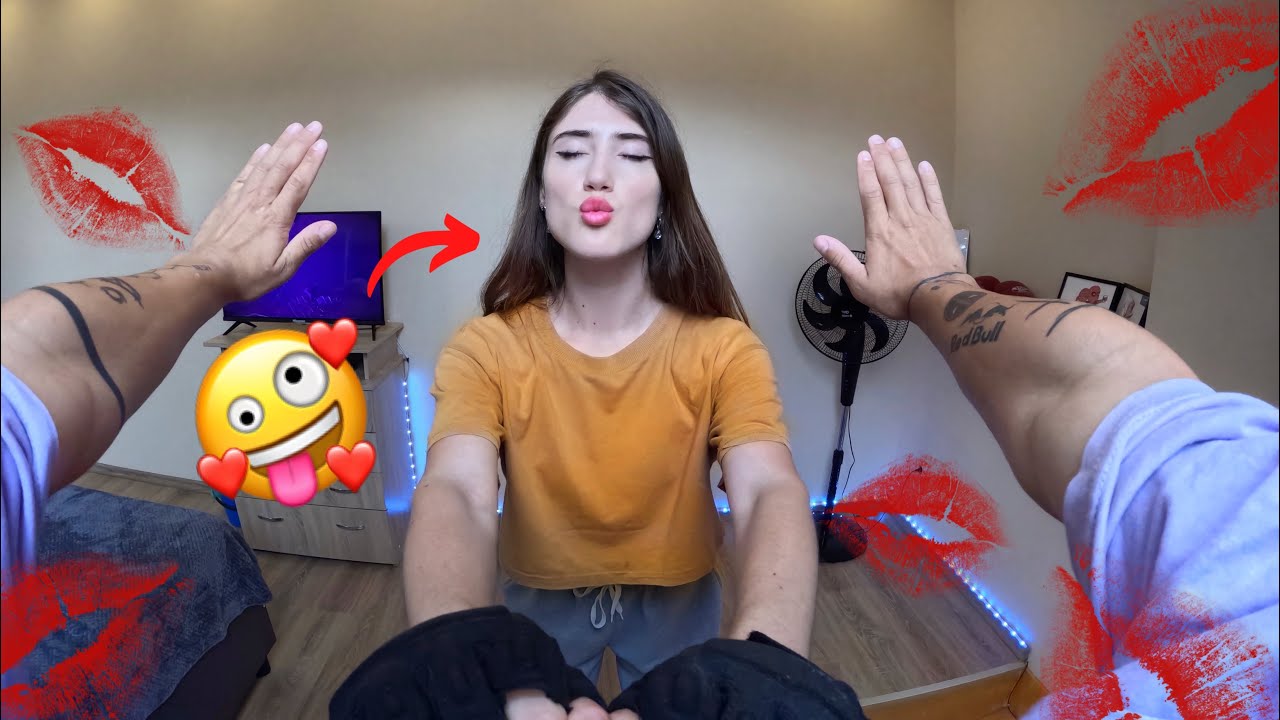 Сумасшедшая девушка хочет меня поцеловать 💋​⁠ (Паркур, POV, любовь, романтика)​⁠ @Celpan
