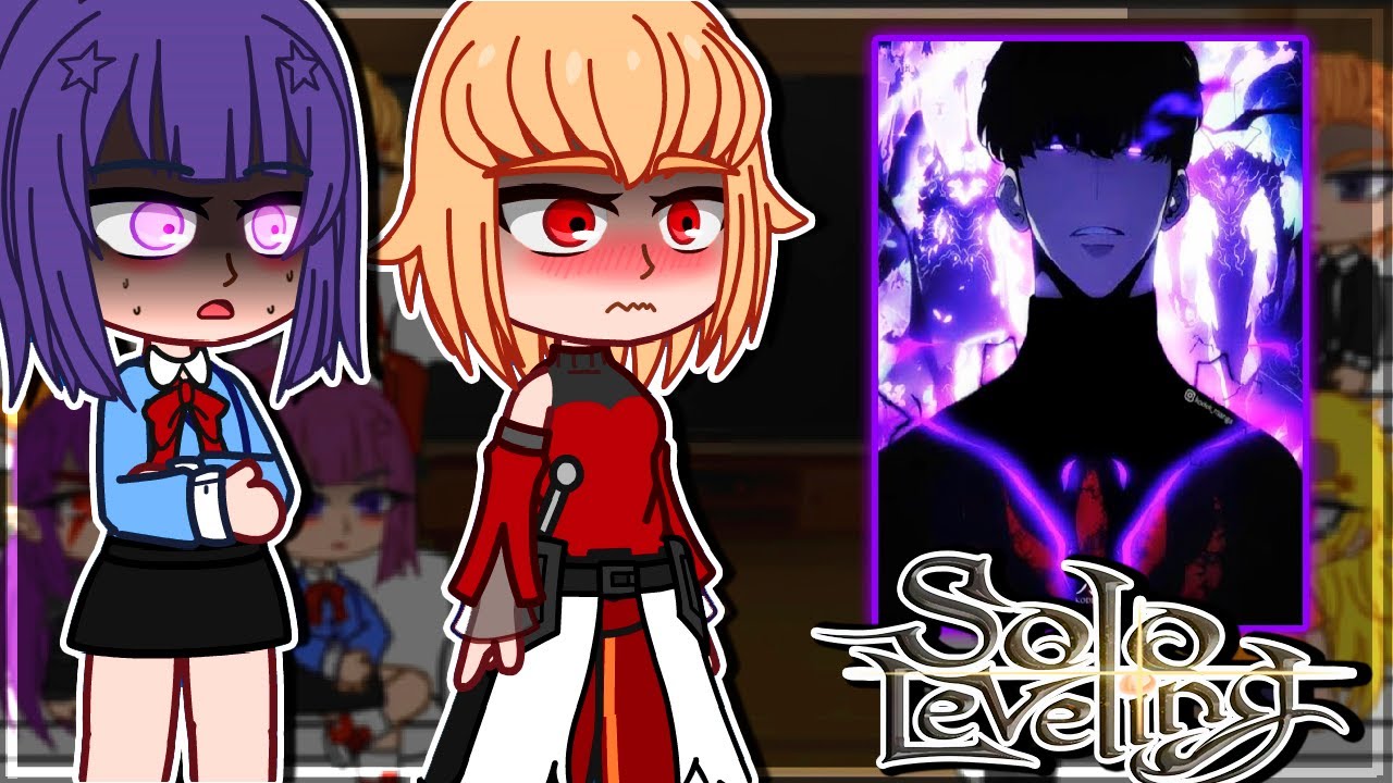 Solo Leveling react to Sung Jin-woo | Solo Leveling | The Eminence In Shadow [Ru/Eng]