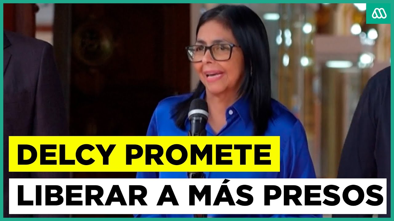 Delcy Rodr&iacute;guez promete liberar m&aacute;s presos pol&iacute;ticos en Venezuela: ir&iacute;an m&aacute;s de 400 excarcelaciones