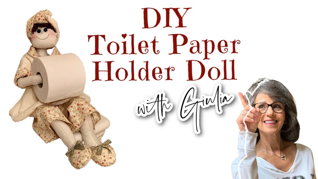 YOU'LL BE AMAZED | FREE PATTERN | How to Make a Toilet Paper Holder Doll