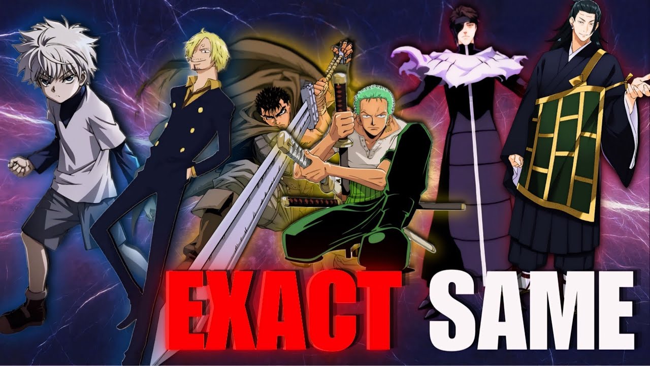 Anime Characters That Are EXACTLY THE SAME