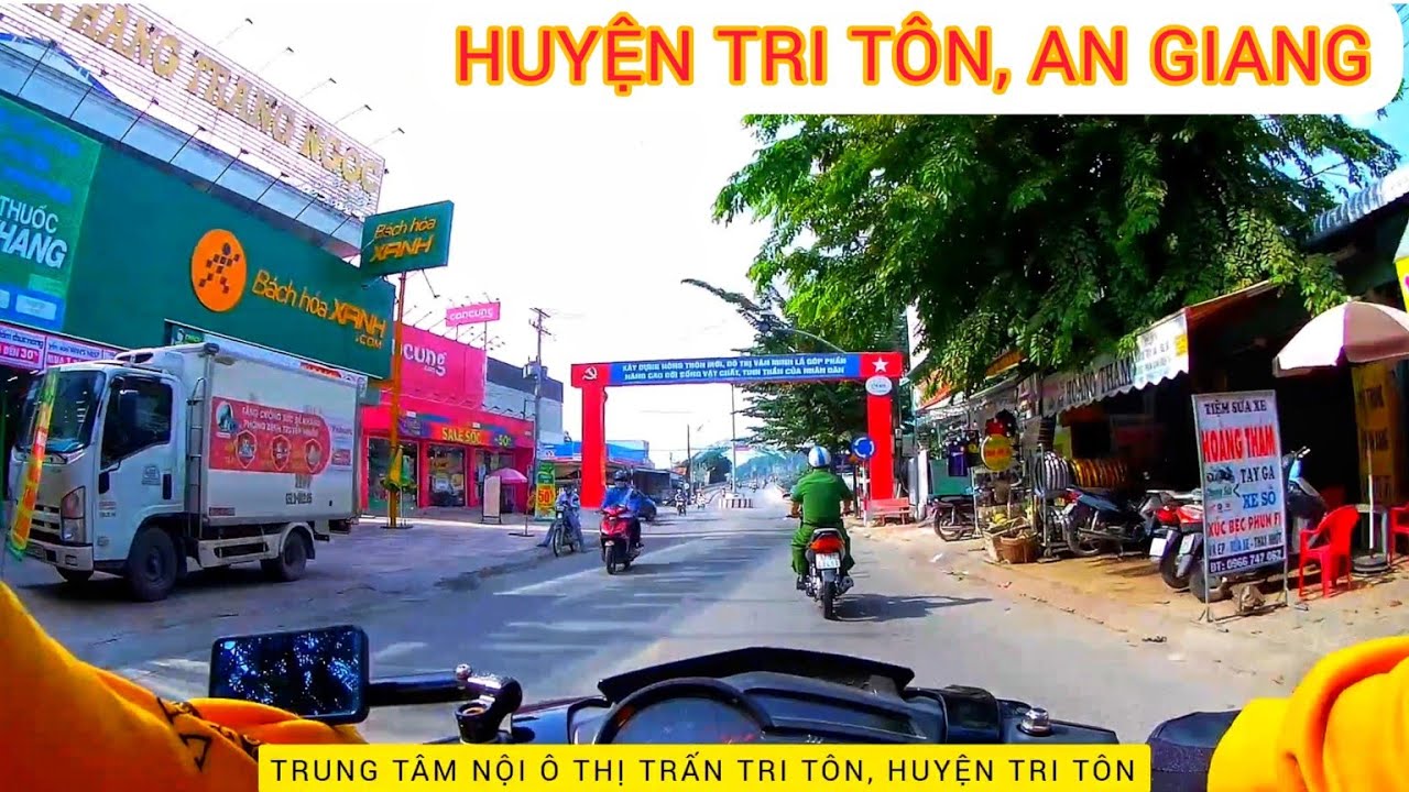 M&Ocirc; T&Ocirc; VLOG | TRUNG T&Acirc;M THỊ TRẤN TRI T&Ocirc;N, HUYỆN TRI T&Ocirc;N, TỈNH AN GIANG