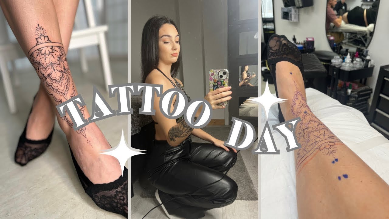 Come & get a tattoo with me! | how to prep for a tattoo & tattoo vlog
