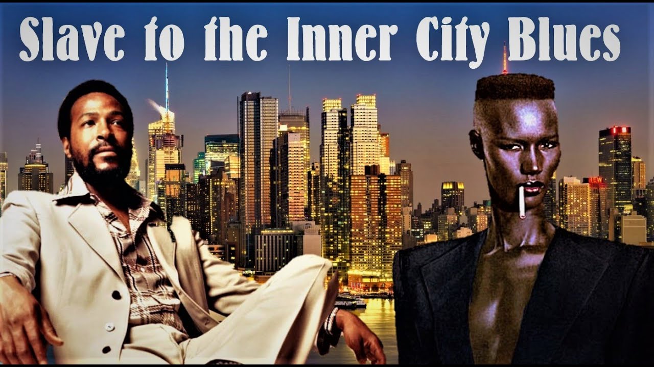 Marvin Gaye v Grace Jones - Slave to the Inner City Blues (DJJW Mashup)