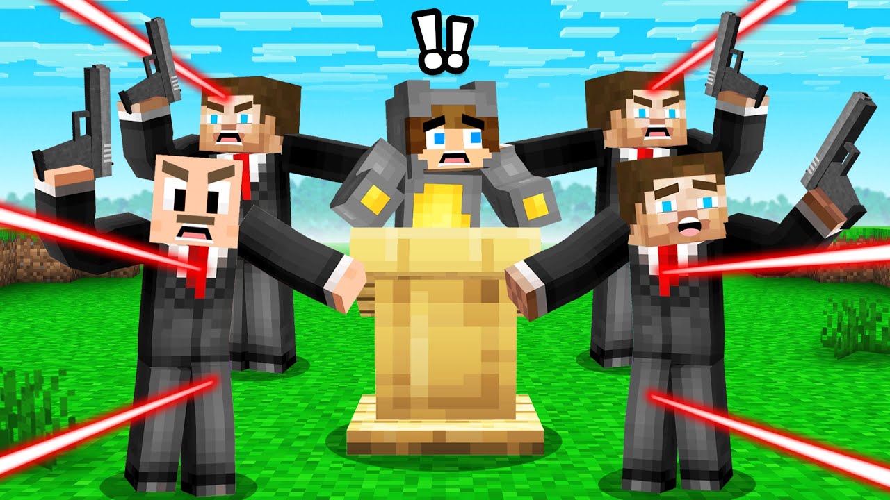 Protect the PRESIDENT in Minecraft!