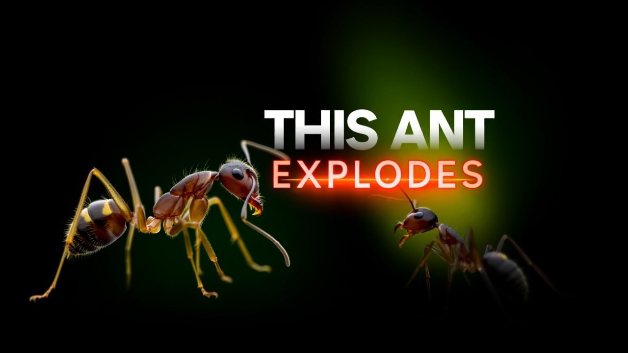 Exploding Ants: The Biological Kamikaze of Borneo's Rainforest
